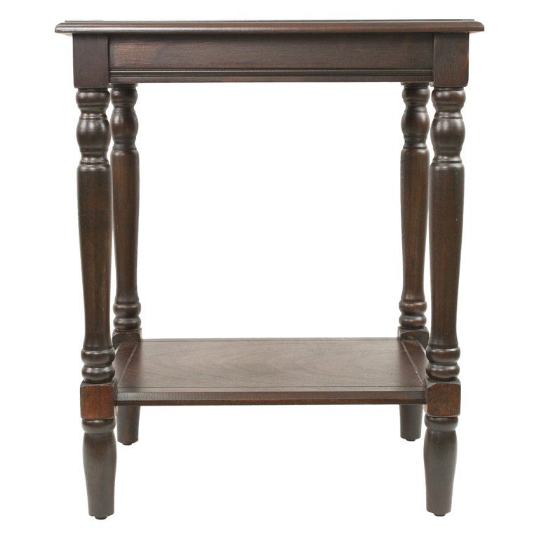 Decor Therapy Simplify Wood Square End Table, Multiple Finishes | Walmart (US)