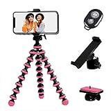 TalkWorks Flexible Phone Tripod for iPhone, Android, Camera - Adjustable Stand Holder with Mini Wire | Amazon (US)