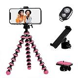 TalkWorks Flexible Phone Tripod for iPhone, Android, Camera - Adjustable Stand Holder with Mini Wire | Amazon (US)