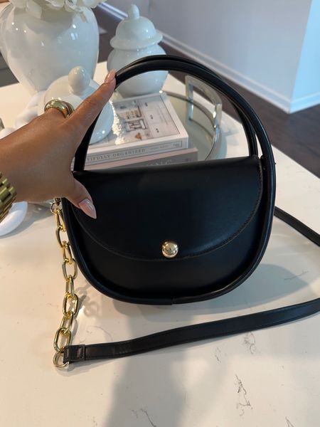 Cute Purse Alert. 
Affordable everyday black bag. 

#LTKitbag #LTKstyletip #LTKover40