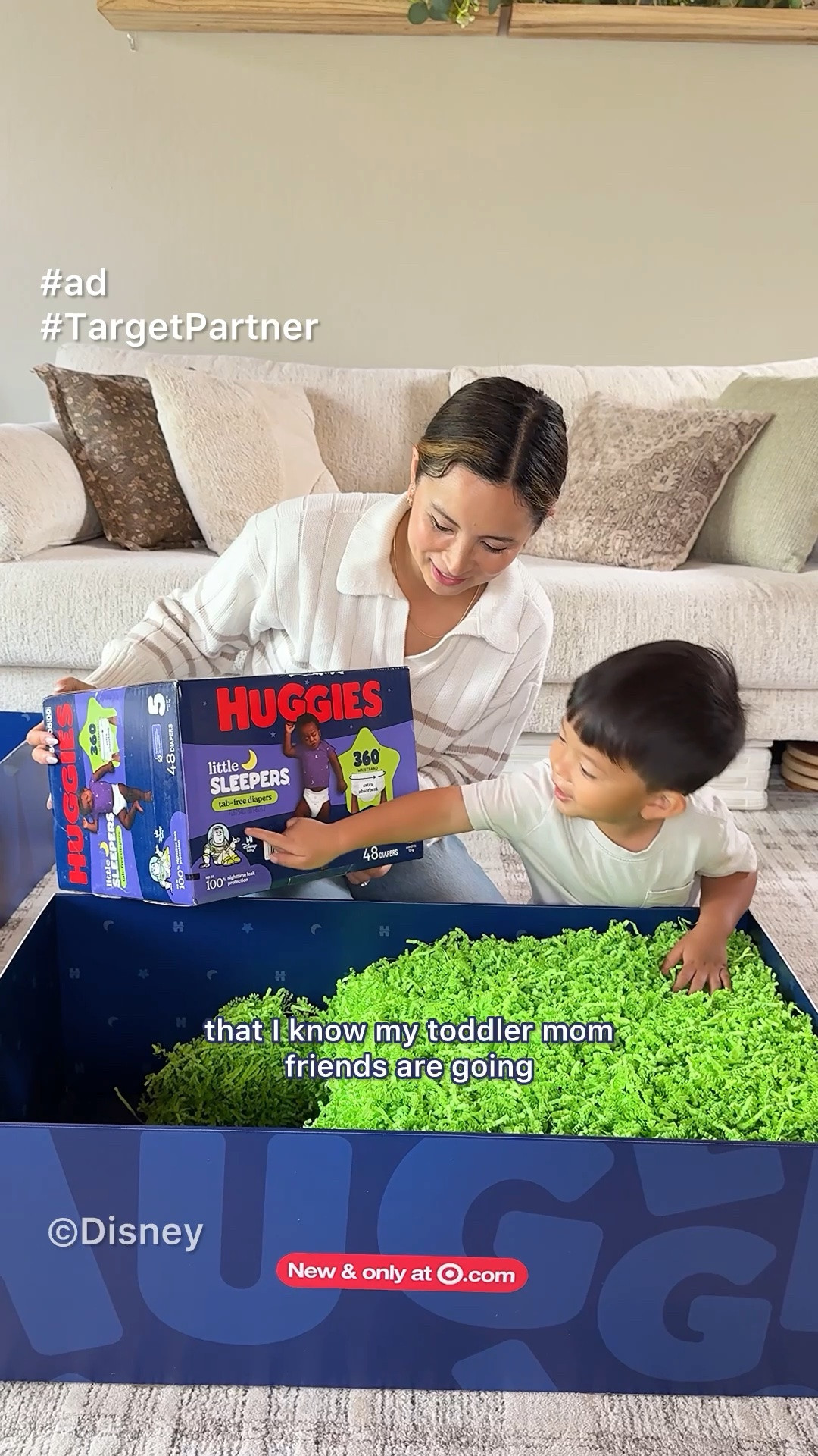 #ad As a mom of three, I'm always looking for little things that can make bedtime a little easier. ✨ 
 
Ezra and I got a first look at the NEW @Huggies Little Sleepers 360 Diapers, available exclusively at @Target available now. I love that they feature a soft 360 waistband for an all-night extra comfy, cozy fit, are extra absorbent, and slide on with easy-tear sides for quick, hassle-free removal. 
 
The NEW Huggies Little Sleepers 360 Diapers will be available in sizes 3–7, exclusively at @Target. Make the switch to the NEW Huggies Little Sleepers 360 for your little one's nighttime routine. 

 
@target @Huggies #HuggiesPartner #TargetPartner #target #HuggiesLittleSleepers #Huggies @shop.ltk

#LTKmomlife #LTKKids #LTKBaby