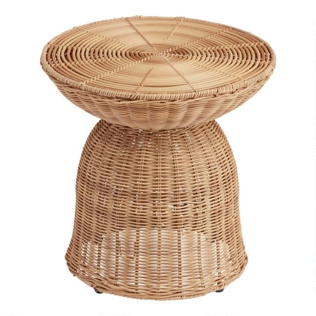 All Weather Wicker Raelyn Outdoor Accent Table | World Market