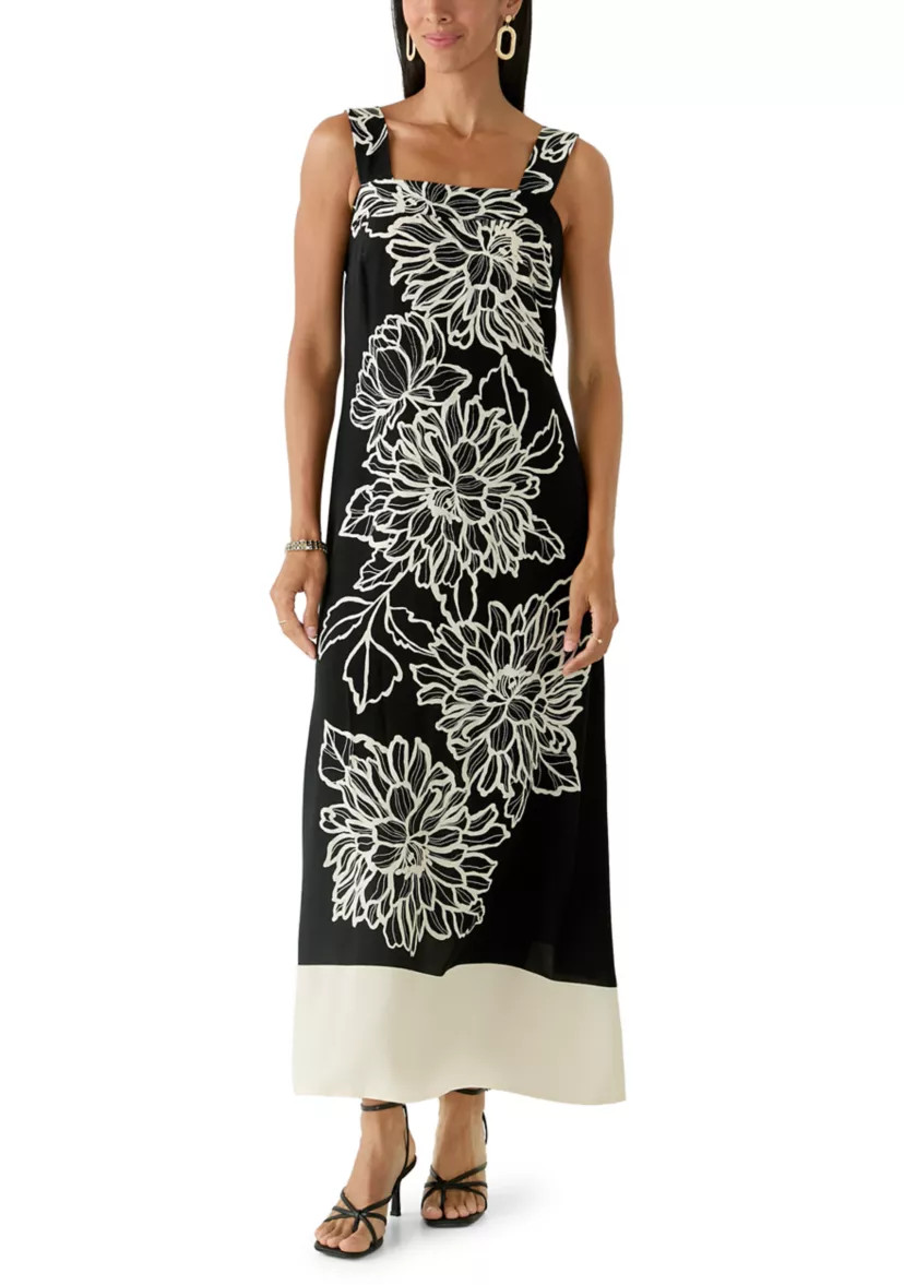Women's Square Neck Floral Dress | Belk