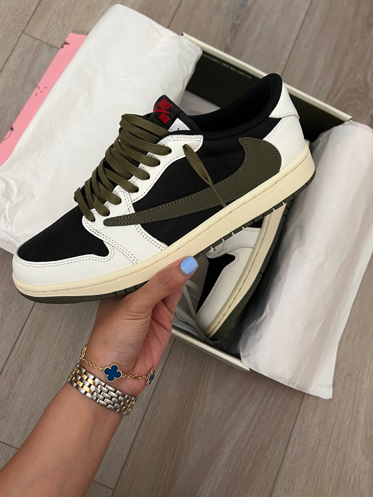 Travis Scott Olive Jordan 1 Low 🌵 fav sneakers atm 

#LTKstyletip #LTKFind #LTKshoecrush