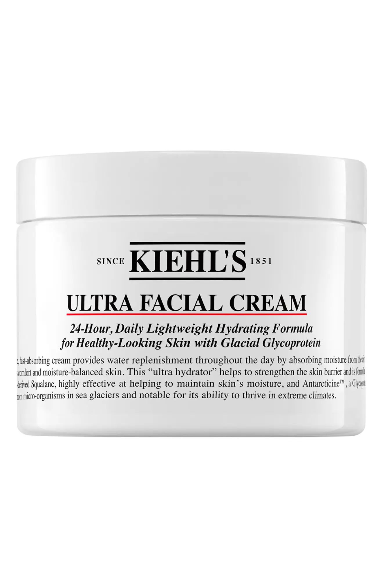 Kiehl's Since 1851 Ultra Facial Cream at Nordstrom, Size 1.7 Oz | Nordstrom