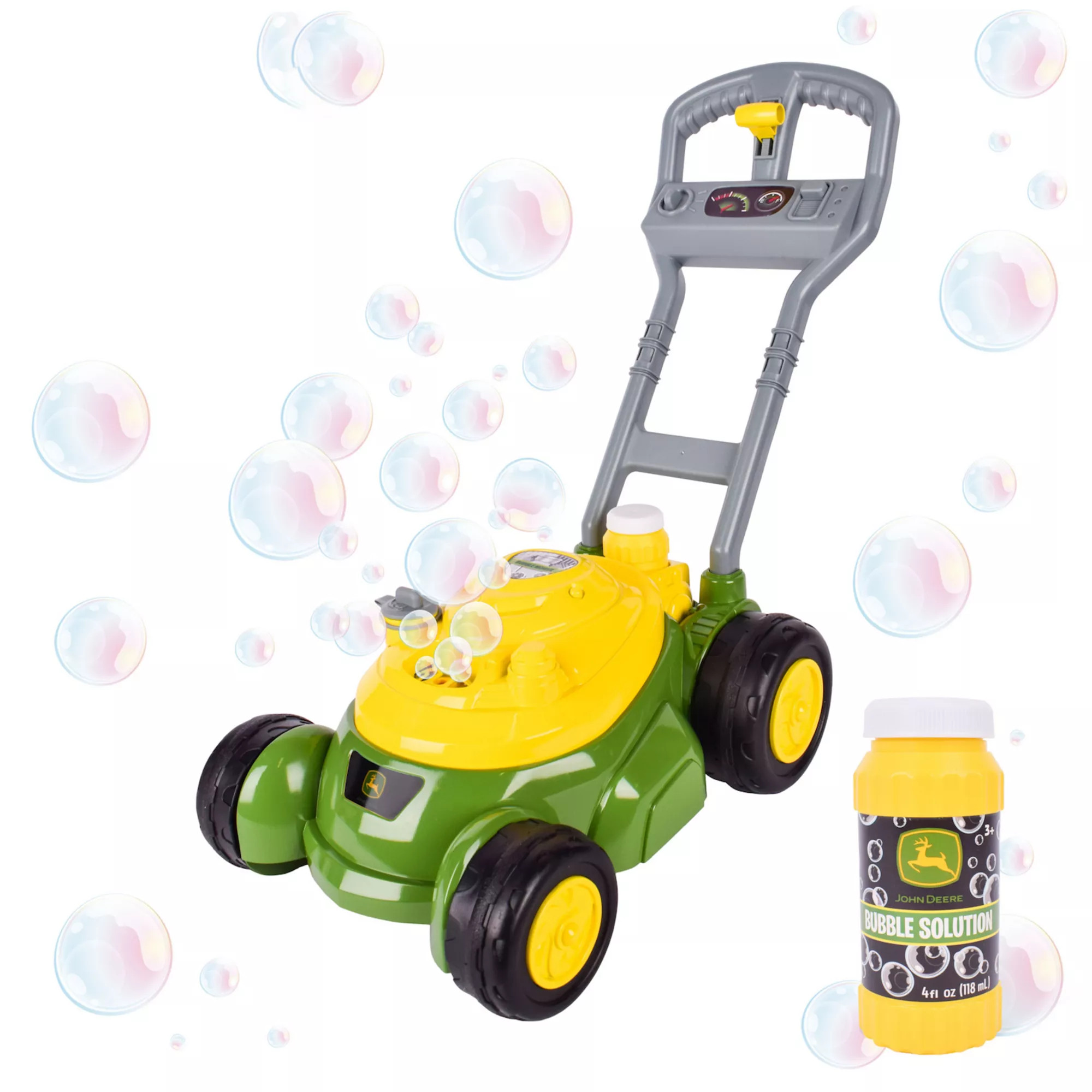 Sunny Days Entertainment John Deere Bubble-N-Go Lawn Mower with 4oz Bubble Solution | Kohl's