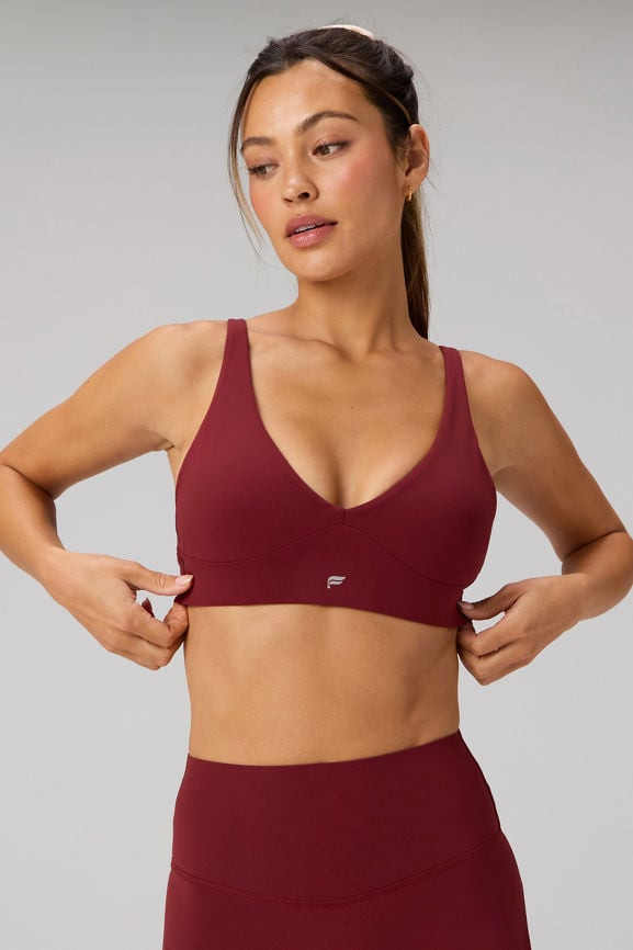 PureLuxe Longline Low Impact Bra | Fabletics