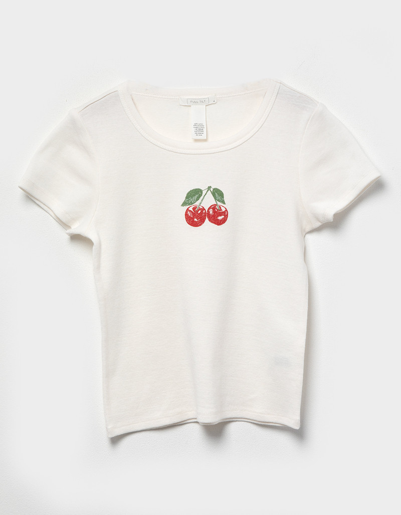 FULL TILT Cherry Girls Baby Tee | Tillys