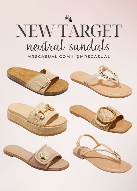 New arrival Target sandals under $35 // neutral sandals / summer sandals 👏🏻

#LTKshoecrush #LTKSeasonal #LTKfindsunder50