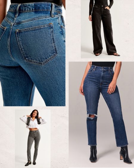 Abercrombie & Fitch’s semi-annual denim sale is back February 9-12! All denim is 25% off! 👖 Their Curve Love styles are some of my absolute favorites, whether they’re jeans or shorts. I sized up one size in both the jeans and shorts for a looser, comfier fit! I also ordered the jeans in a “short” size, which worked perfectly for my 5 foot frame. 

#LTKmidsize #LTKSpringSale #LTKsalealert