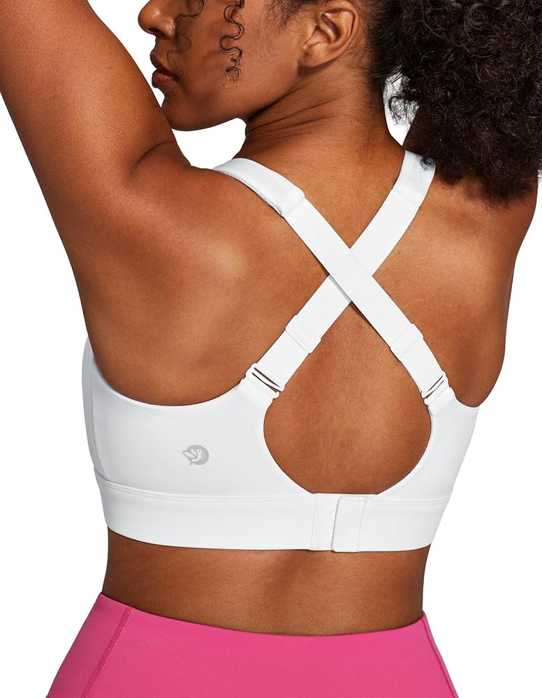 IUGA Sports Bras for Women High Support Molded Cup High Impact Sports Bra | Amazon (US)