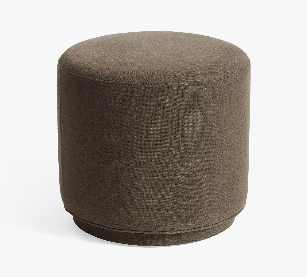 Jake Upholstered Swivel Stool | Pottery Barn (US)