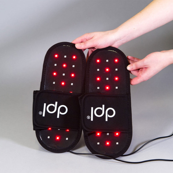 Light Therapy for Foot Pain Relief | dpl® Slippers | LED Technologies, Inc