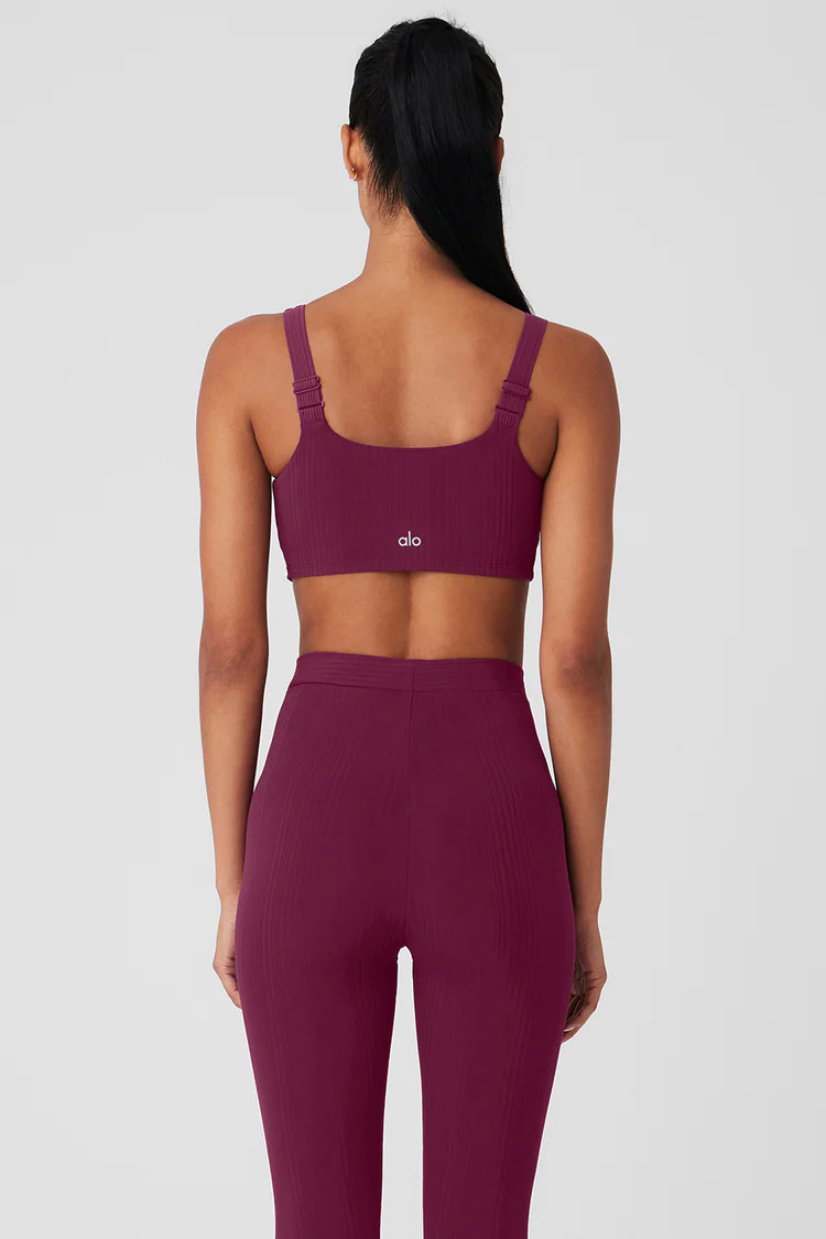 Run It Back Bra - Wild Berry | Alo Yoga (US)