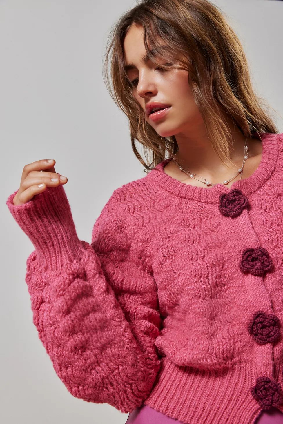 Kimchi Blue Blossom Cardigan | Urban Outfitters (US and RoW)