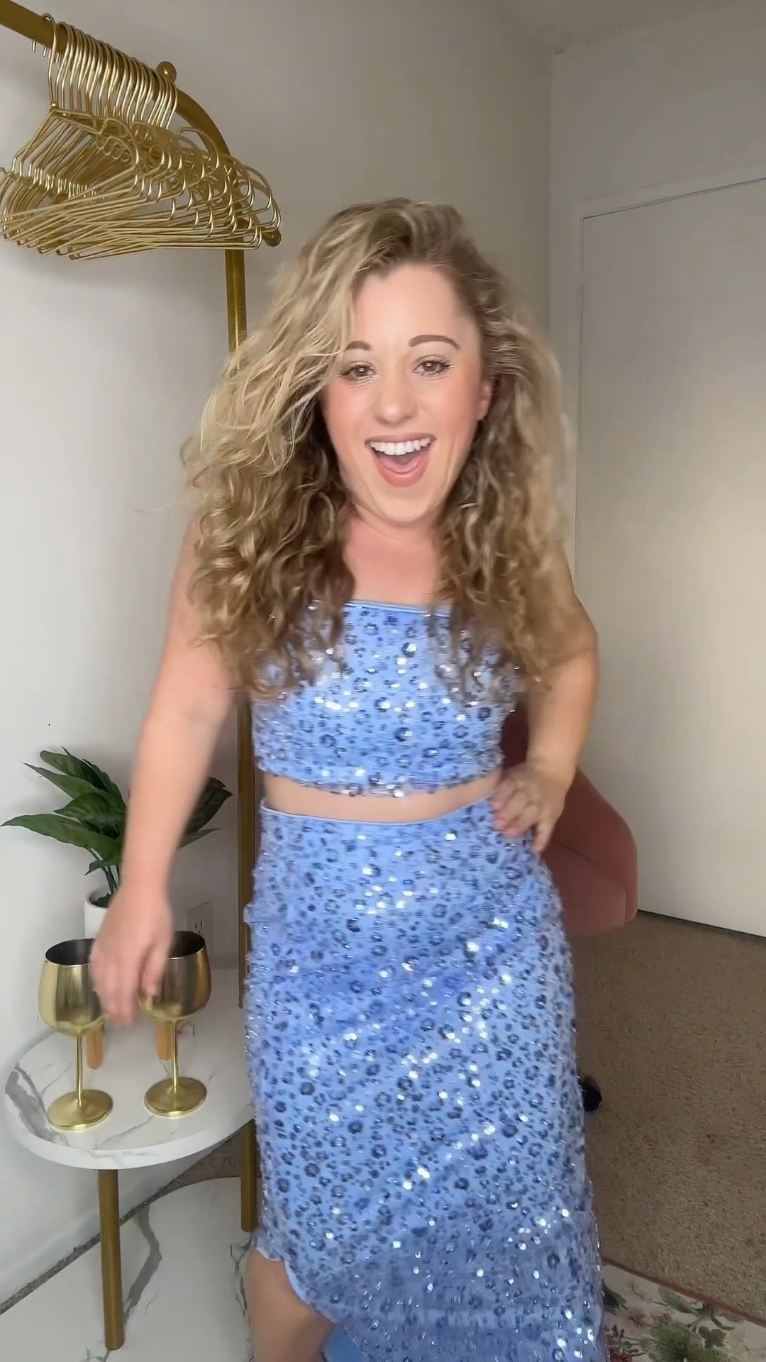 The scrunchies as braclets maybe not but yes to a sequin co ord!👏🏻

#LTKPetite #LTKstorytime #LTKootd