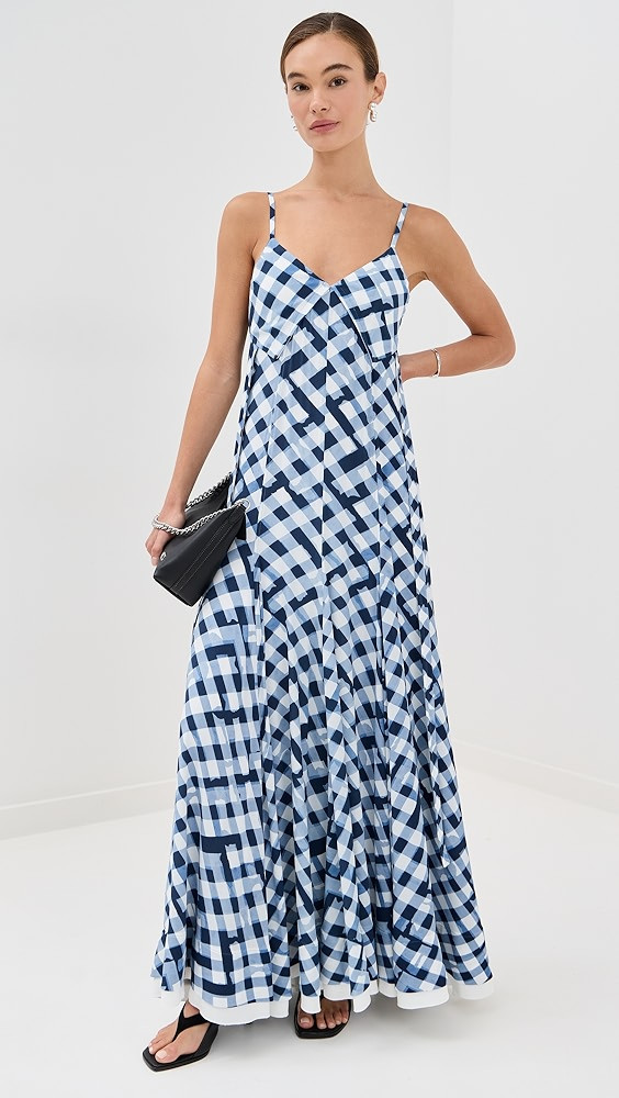 June Dress In Printed Crepe De Chine | Shopbop
