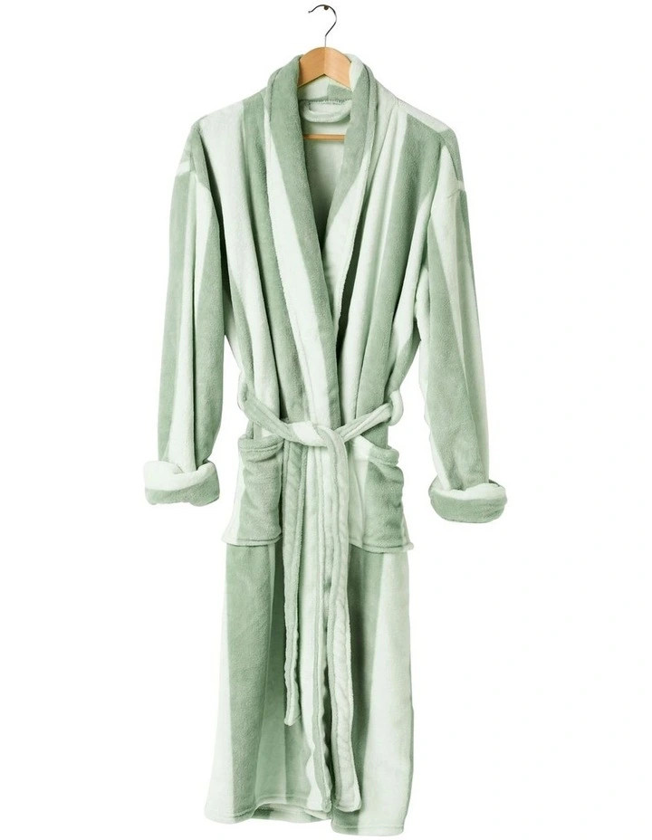 Ocean City Bath Robe In Jade | Myer