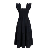 The Ellie Nap Dress - Sage Green Tonal Seersucker | Hill House Home US