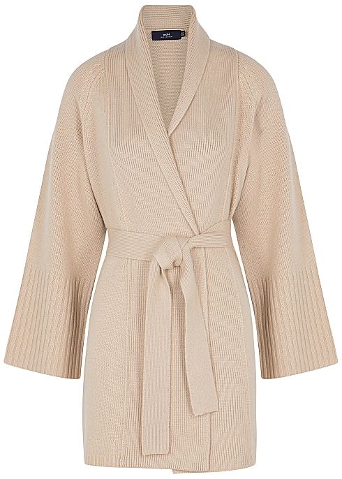 Charlotte sand cashmere cardigan | Harvey Nichols (Global)