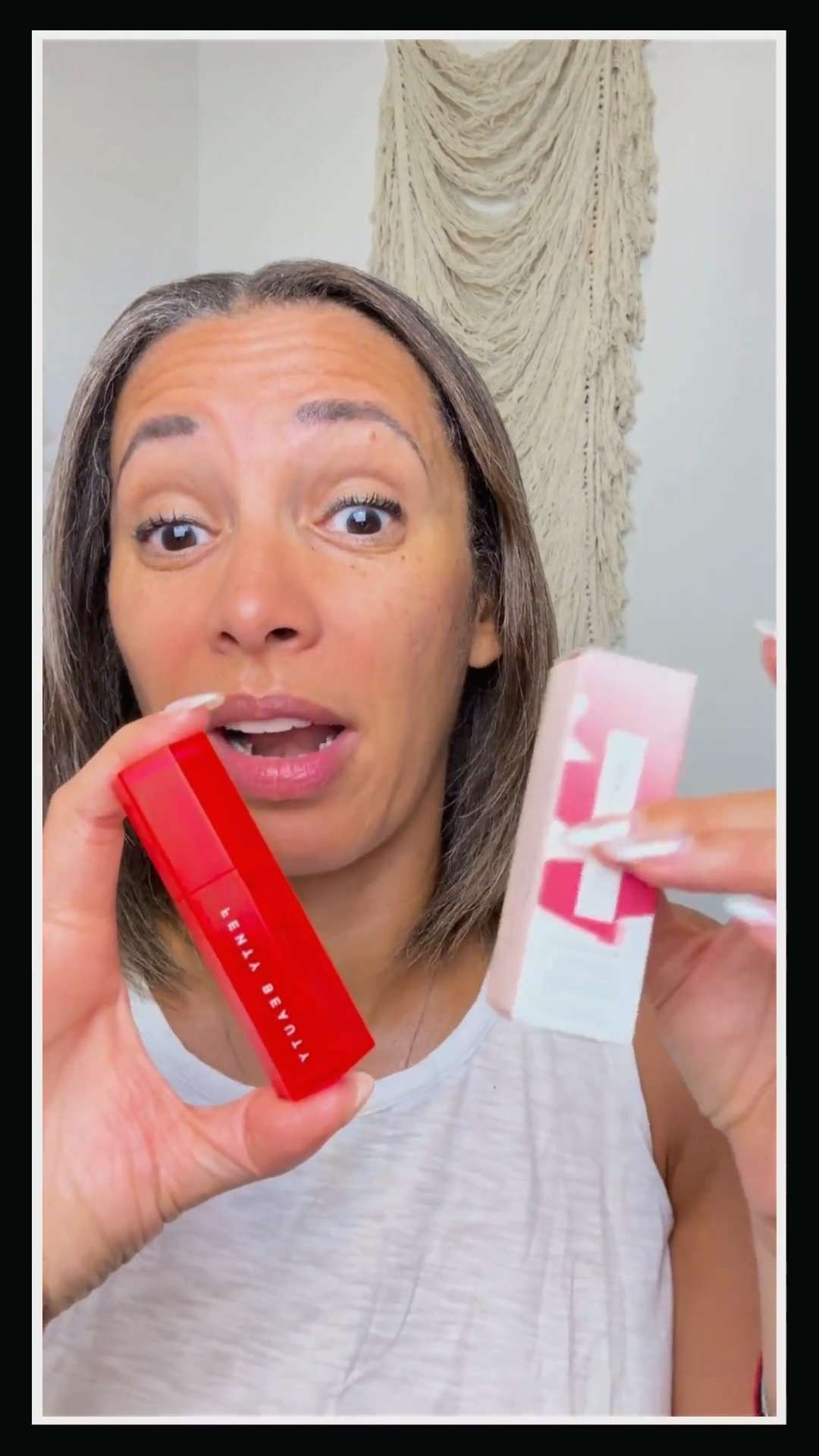Can't get ready without this favorite! 

Fenty Beauty Match Stix
Color: Strawberry Pop
Color Adaptive Cheek and Lip Stick 

 #fenty #makeup #LTKBeauty