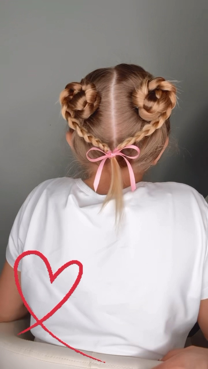 EASY VALENTINE HAIRSTYLE ❤️ I love this cute heart braid for Valentine’s Day! Let me know if you try this one! I’m also excited to share our favorite products with you, too!

#LTKValentine