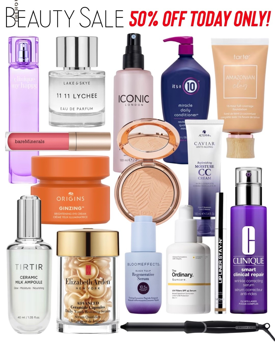Shop Ulta’s 21 Days of Beauty Event! 50% OFF select items TODAY ONLY! 