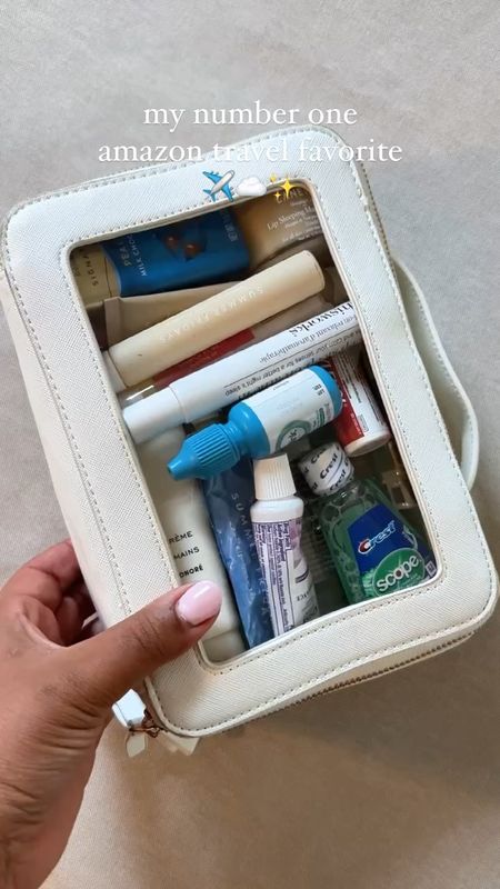 My number one travel find! This toiletry bag fits so many things! 

#LTKtravel #LTKSeasonal #LTKunder50