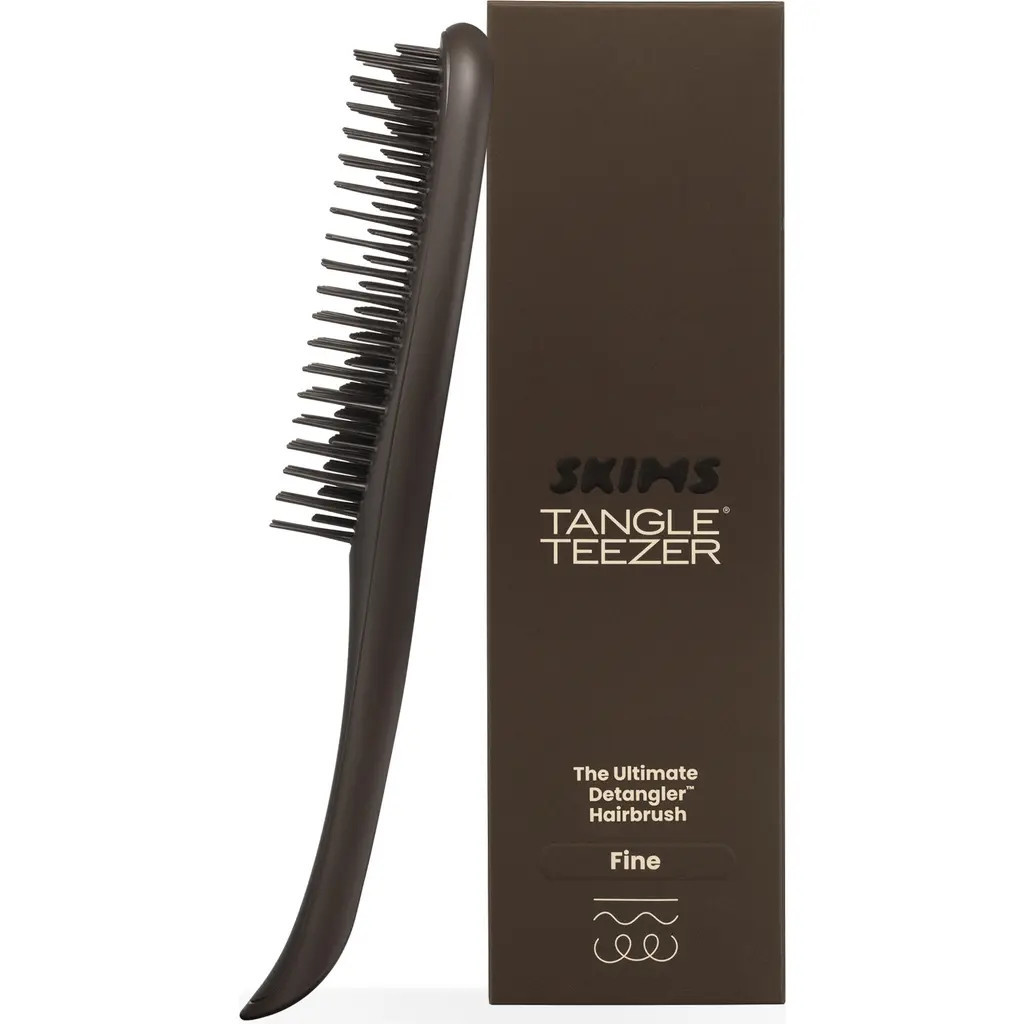 Tangle Teezer x SKIMS The Ultimate Detangler Hairbrush in Fine And Fragile Cocoa at Nordstrom | Nordstrom