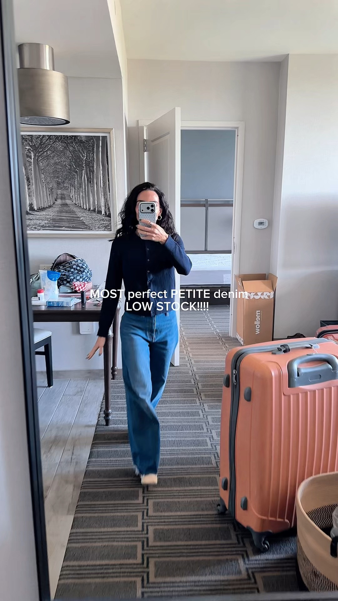 The most PERFECT petite jeans! I’m 5’ wearing size 23