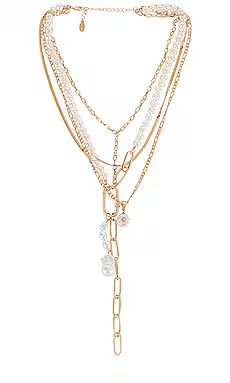 Pearl Lariat Necklace
                    
                    8 Other Reasons | Revolve Clothing (Global)