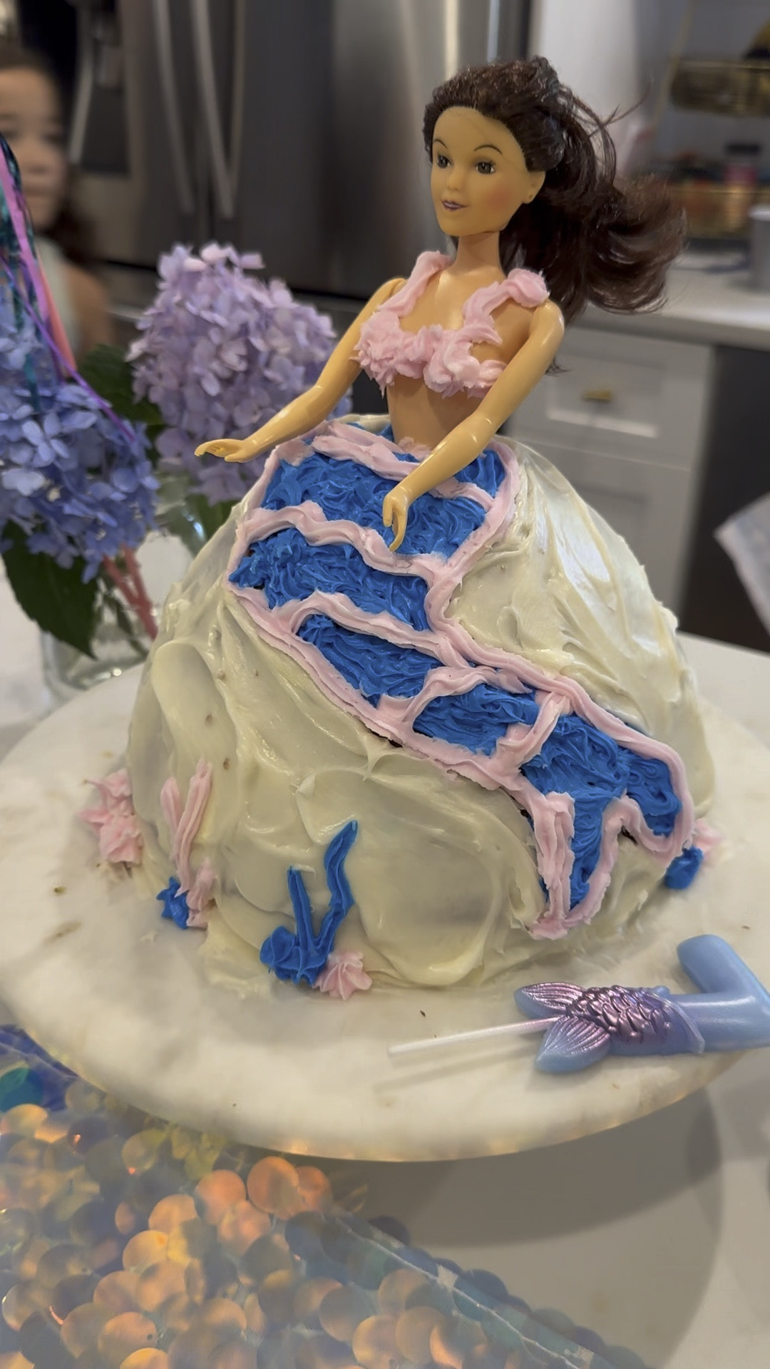 This Barbie cake was an adventure to make! Made easy by the mold !!! Available at Walmart !

#LTKparties #LTKfindsunder50 #LTKVideo