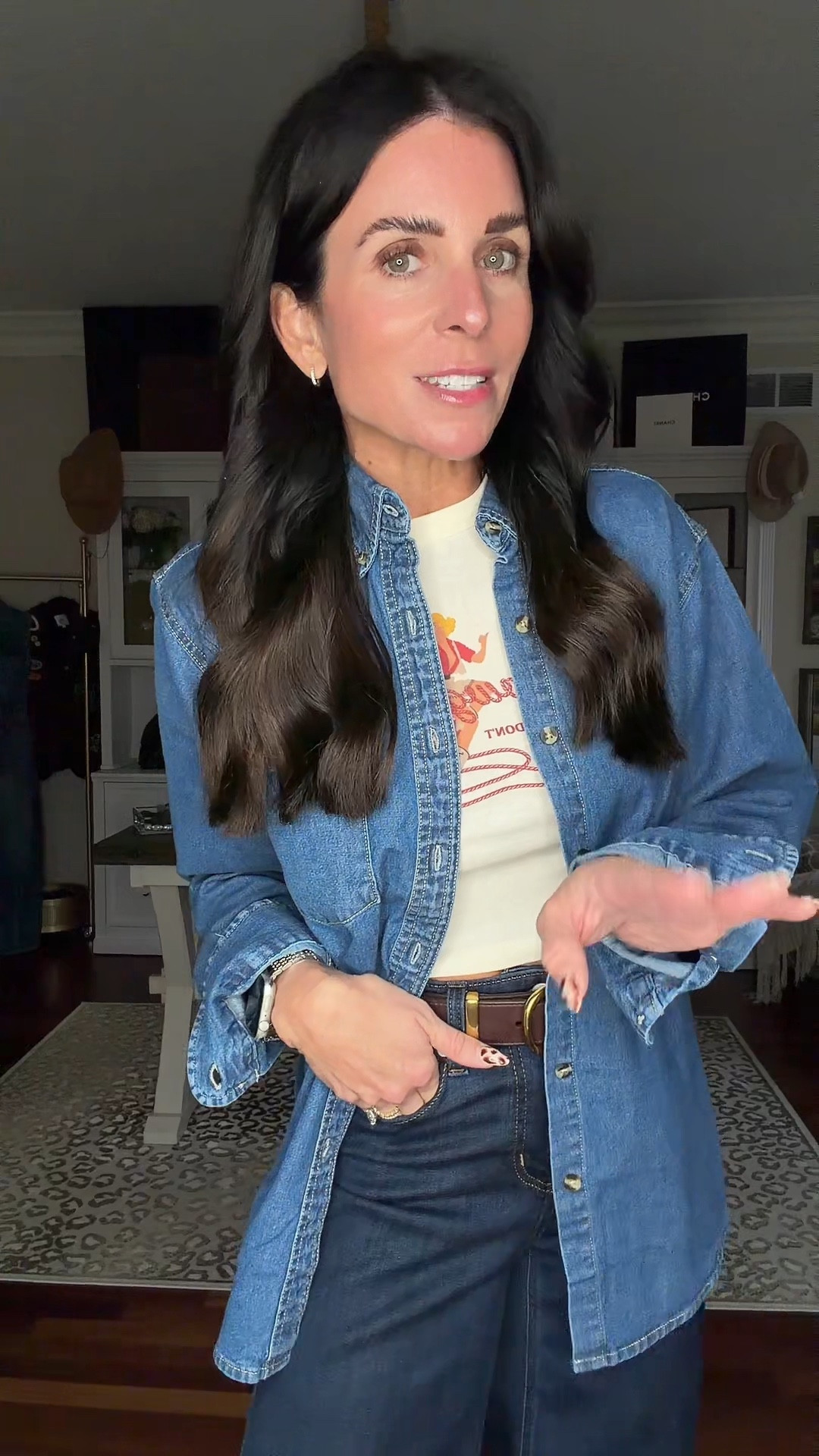 These pieces are too cute! Wearing a small tank and denim top and a large mock neck 
2 in target denim 

#LTKGiftGuide #LTKSeasonal #LTKStyleTip