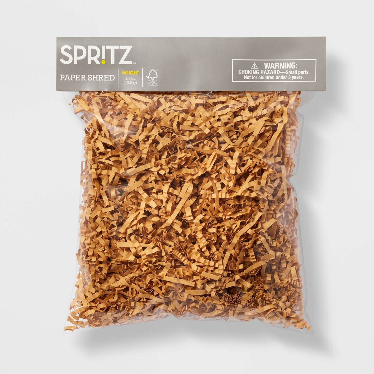 1.50oz Paper Shred Kraft Filler Brown - Spritz™ | Target