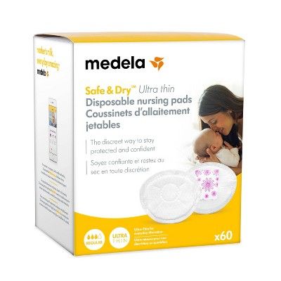 Medela Safe & Dry Ultra Thin Disposable Nursing Pads | Target