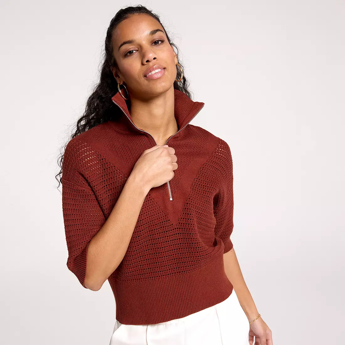 CALIA Women's Open Knit Pullover Sweater | DICK'S Sporting Goods