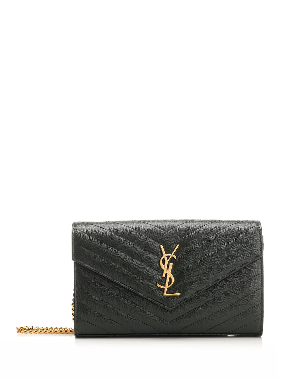 Saint Laurent Monogram Chain Wallet | Cettire Global