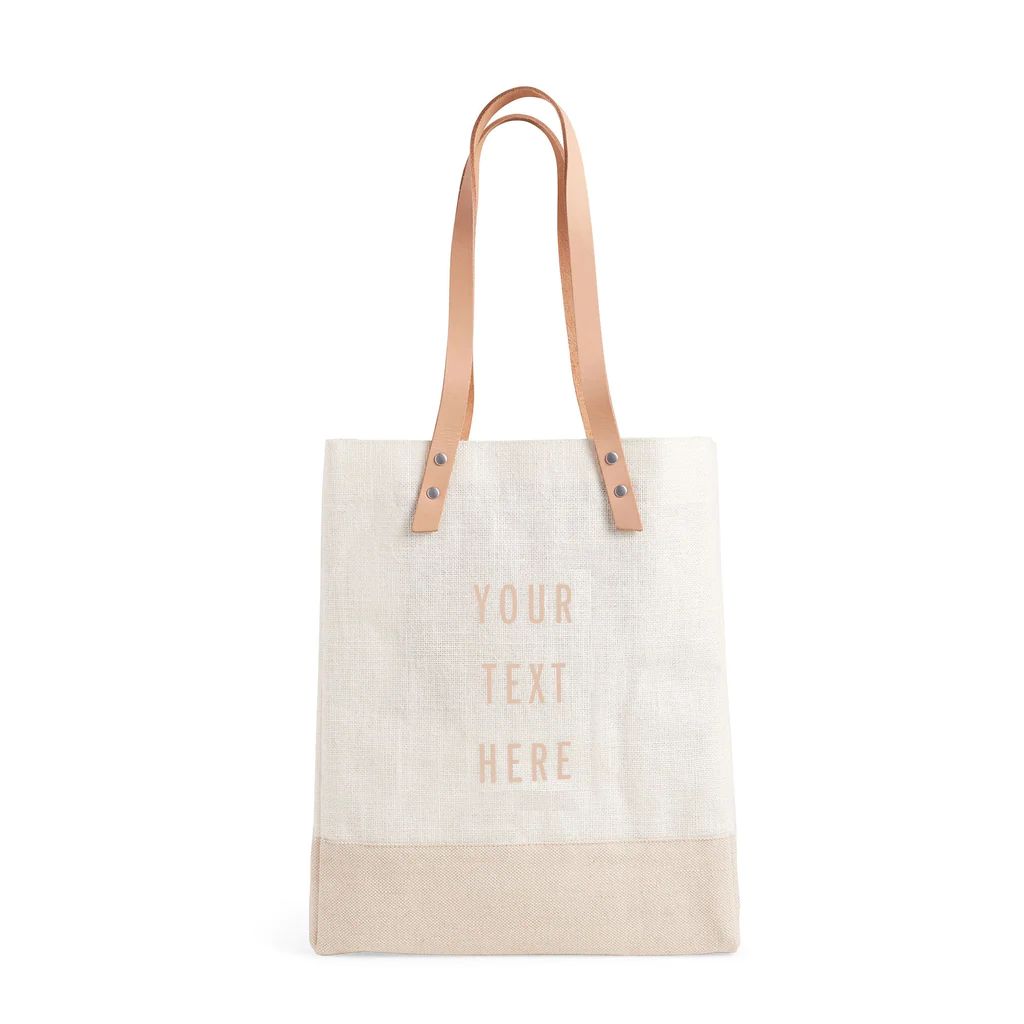 Wine Tote in White Limited Holiday Release | Apolis