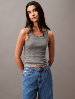 Cotton Contour Rib Tank | Calvin Klein | Calvin Klein (US)