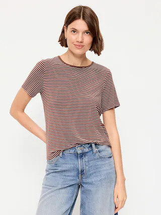 Luxe Crew-Neck T-Shirt | Old Navy (US)