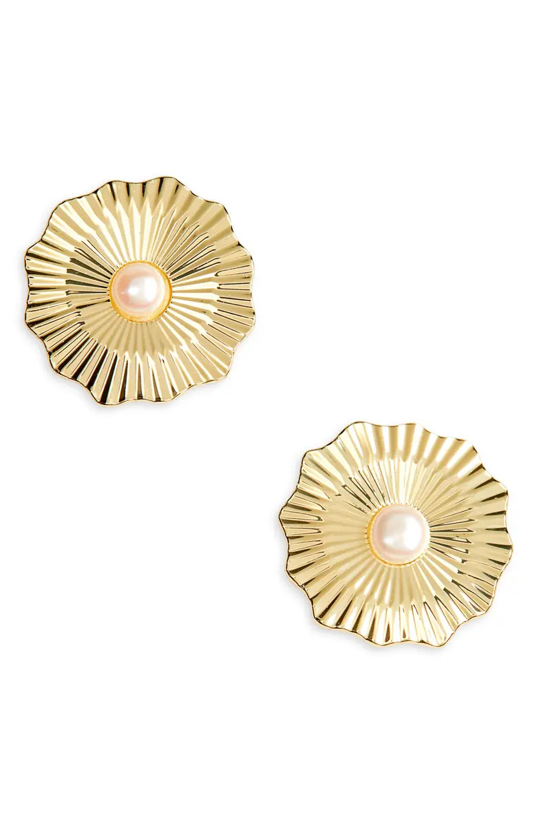 Alice Freshwater Pearl Stud Earrings | Nordstrom