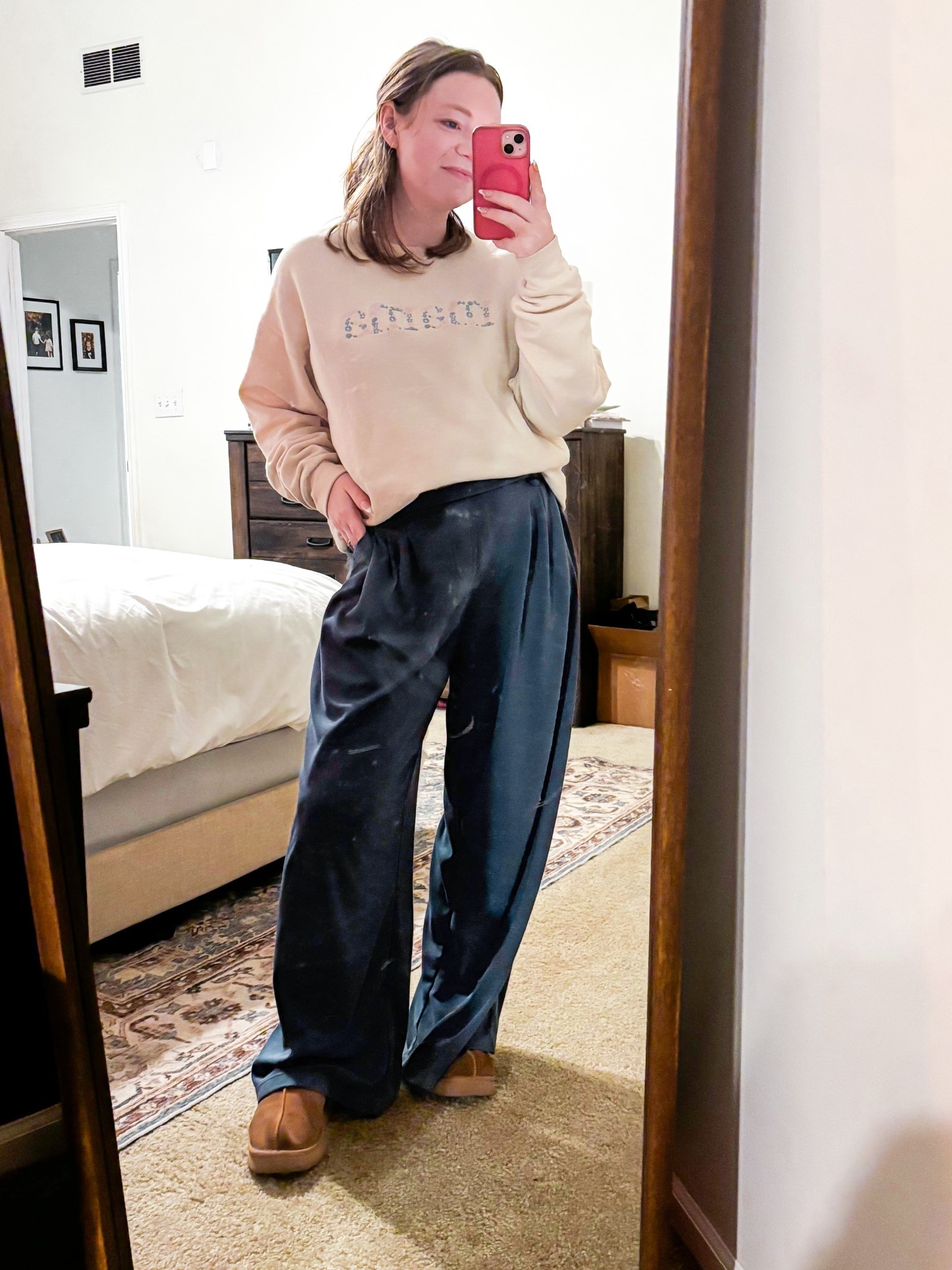 Shout out to Halara for making my every day lazy day outfits look more put together. I got these waffle knit pants after having Emma in a large but I think it’s time to go back toy TTS medium! 

#LTKMidsize #LTKmomlife #LTKBump