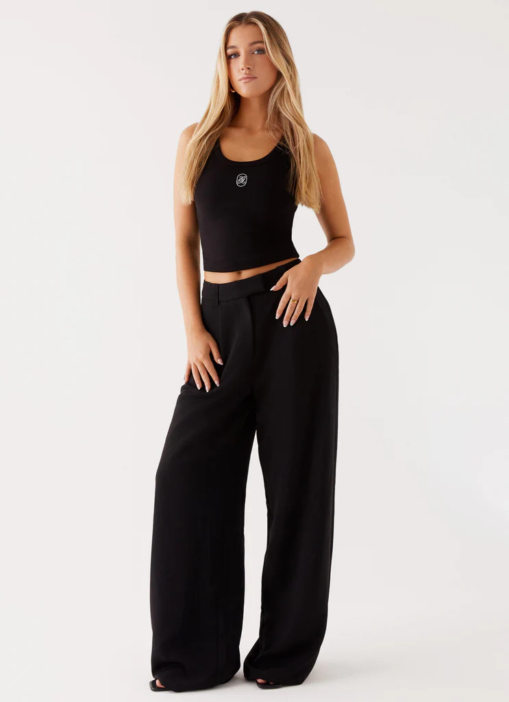 Midnight City Suit Pants - Black | Peppermayo (Global)