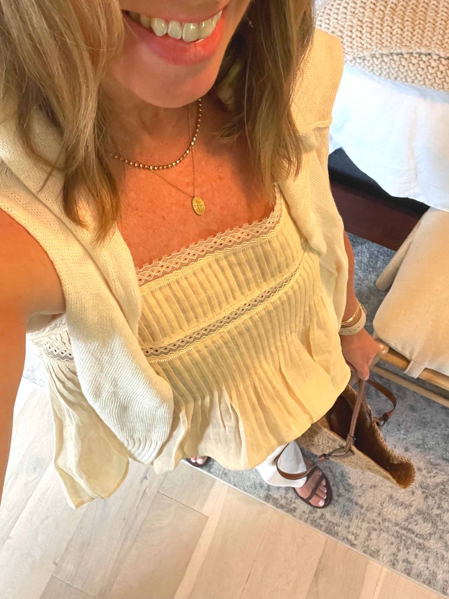 Pretty, feminine top from JCrew in a beautiful light yellow tone is on sale 40% off! ☀️ Fun to pair with layers for a transitional look.
#ltkover50


#LTKOver40 #LTKPetite #LTKSaleAlert