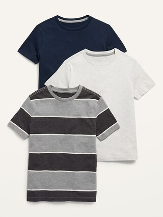 Softest Crew-Neck T-Shirt 3-Pack for Boys | Old Navy (US)