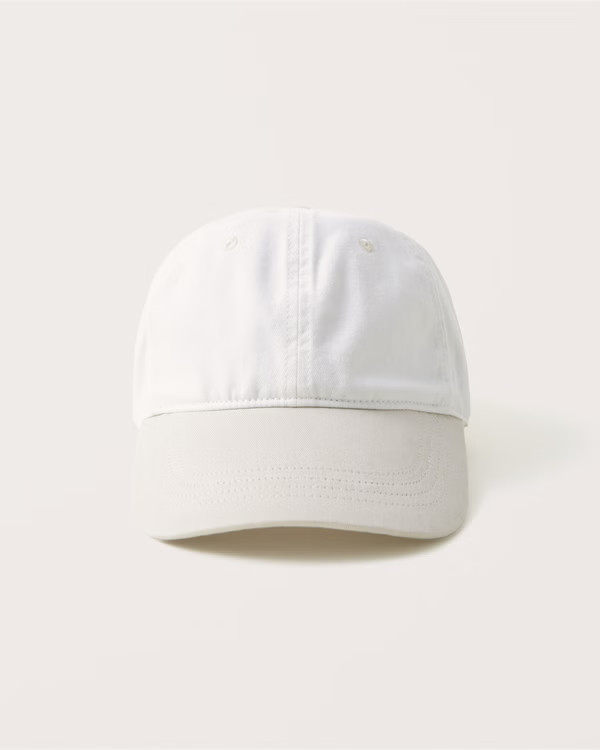 Women's 90s Prep Baseball Hat | Women's Accessories | Abercrombie.com | Abercrombie & Fitch (US)