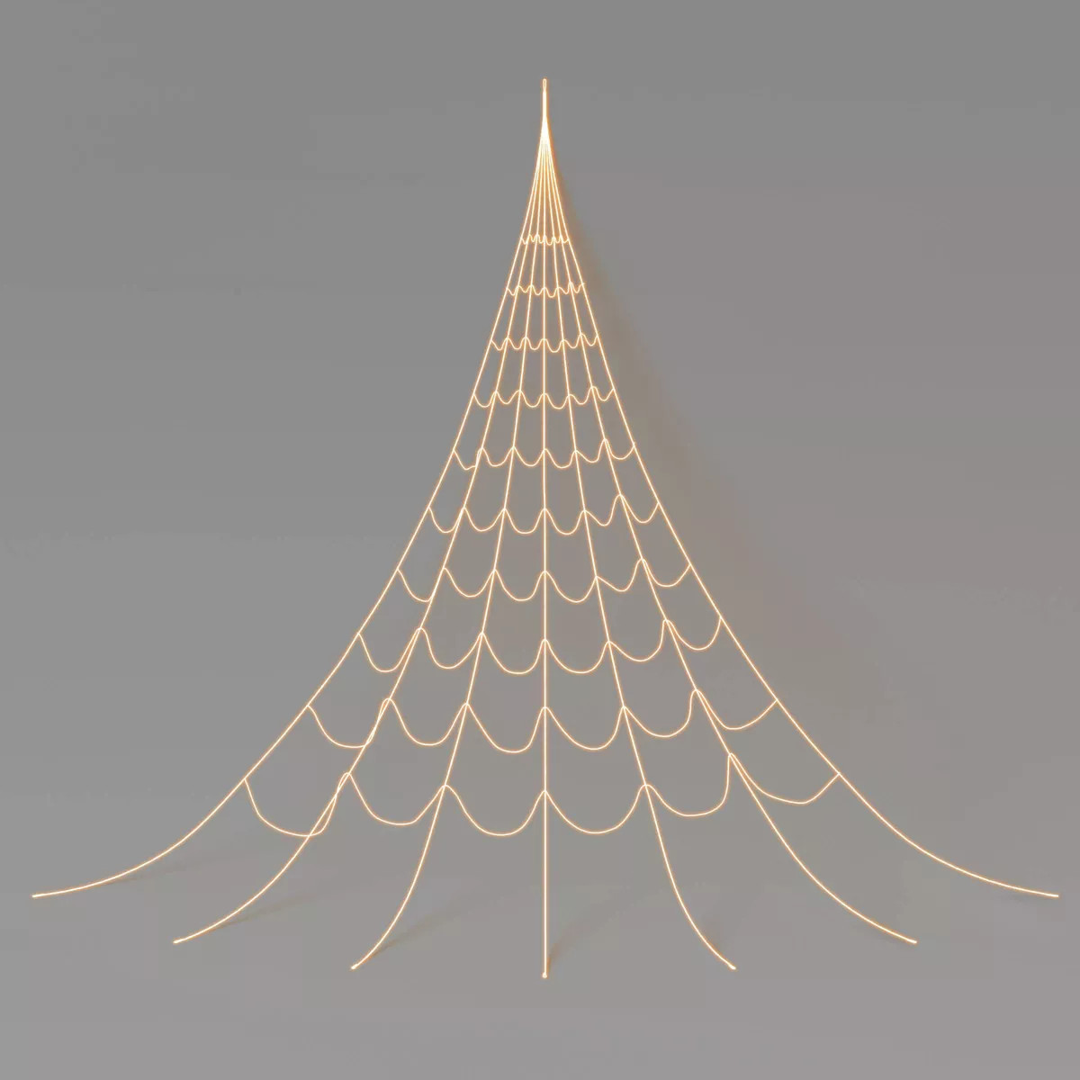 25' Mega Spiderweb White Halloween Decorative Prop - Hyde & EEK! Boutique™ | Target