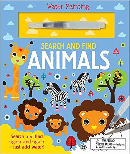 Search and Find Animals (Water Painting Search and Find)     Board book – July 1, 2020 | Amazon (US)