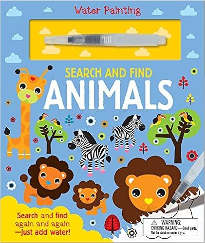 Search and Find Animals (Water Painting Search and Find)     Board book – July 1, 2020 | Amazon (US)