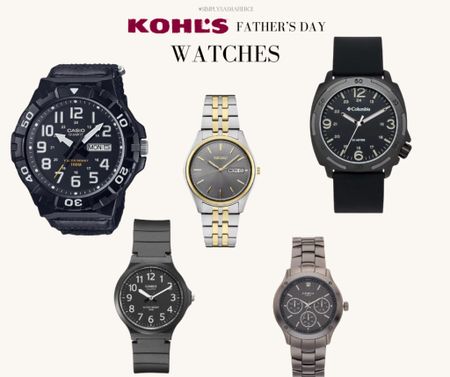 Kohl’s Father’s Day Watches! 

#LTKSeasonal #LTKGiftGuide #LTKMens
